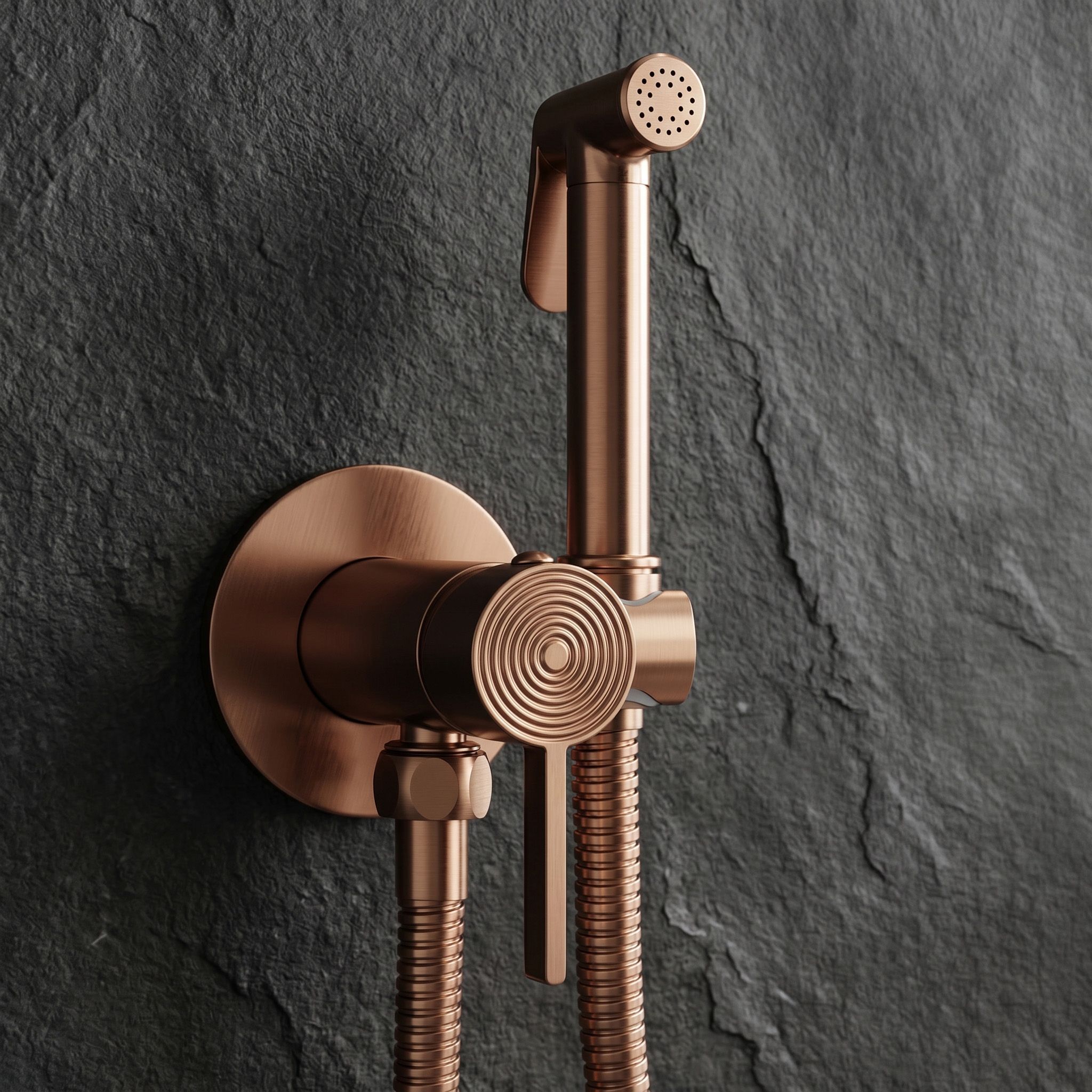 REA Foster detail povrchu Medená matná