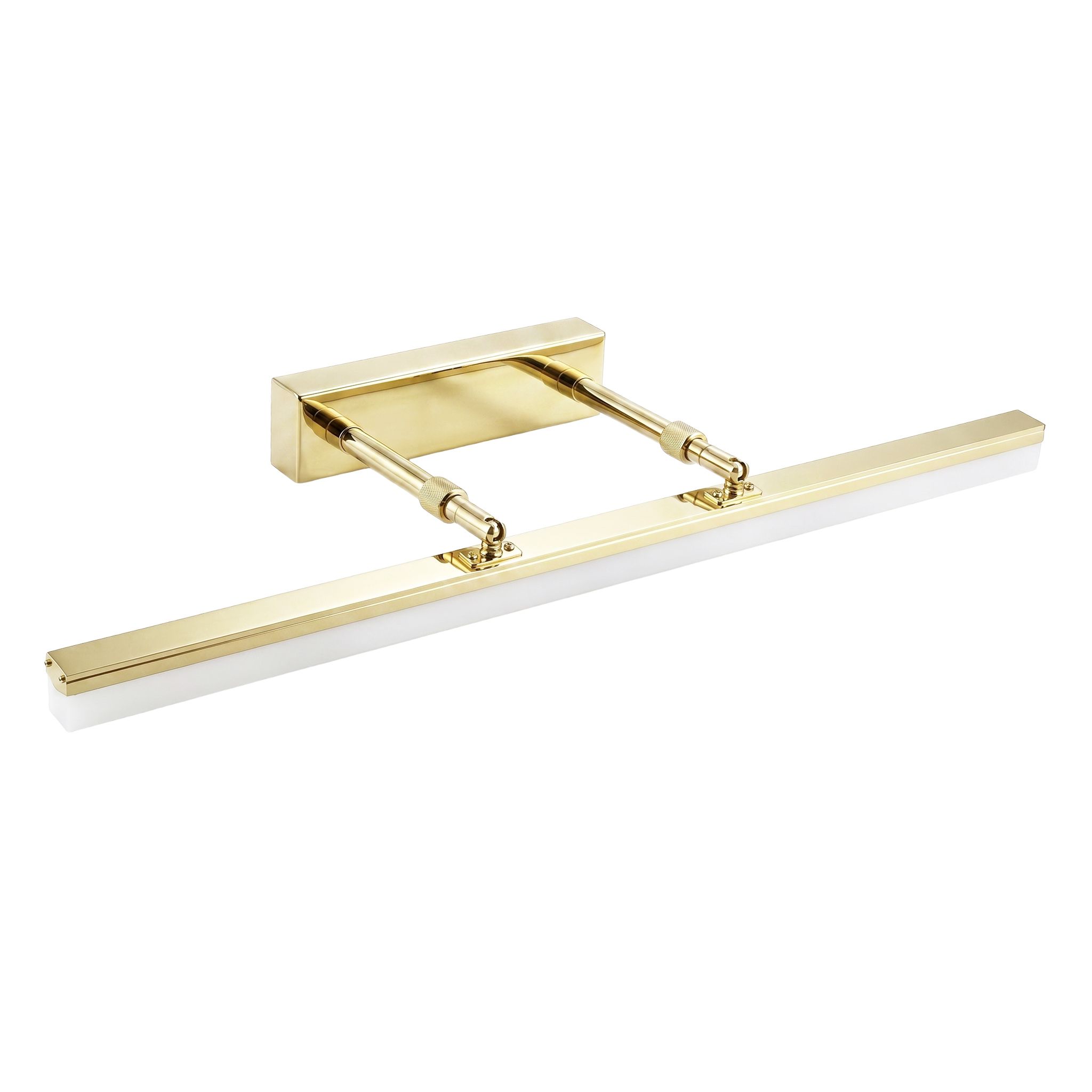 Toolight, LED nástenné svietidlo, 60cm, 9W, 4000K, 1000lm, APP1873-1W, Zlatá, OSW-66028