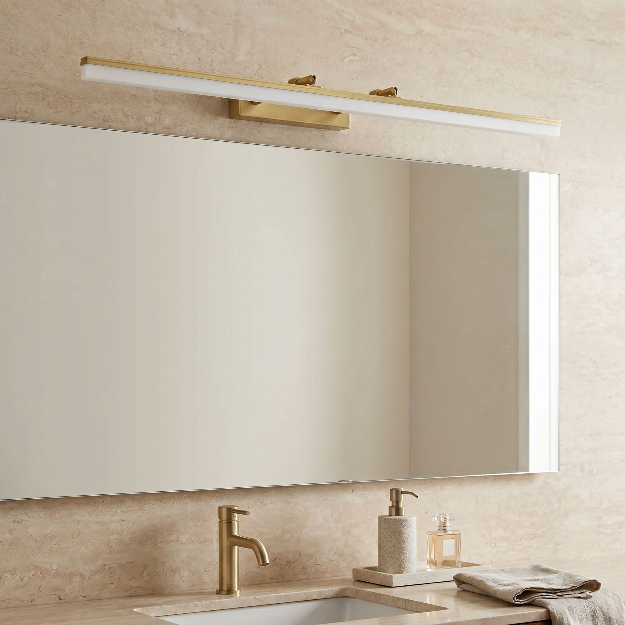 Toolight APP1877-1W — design elegant deasupra oglinzii într-o baie luxoasă