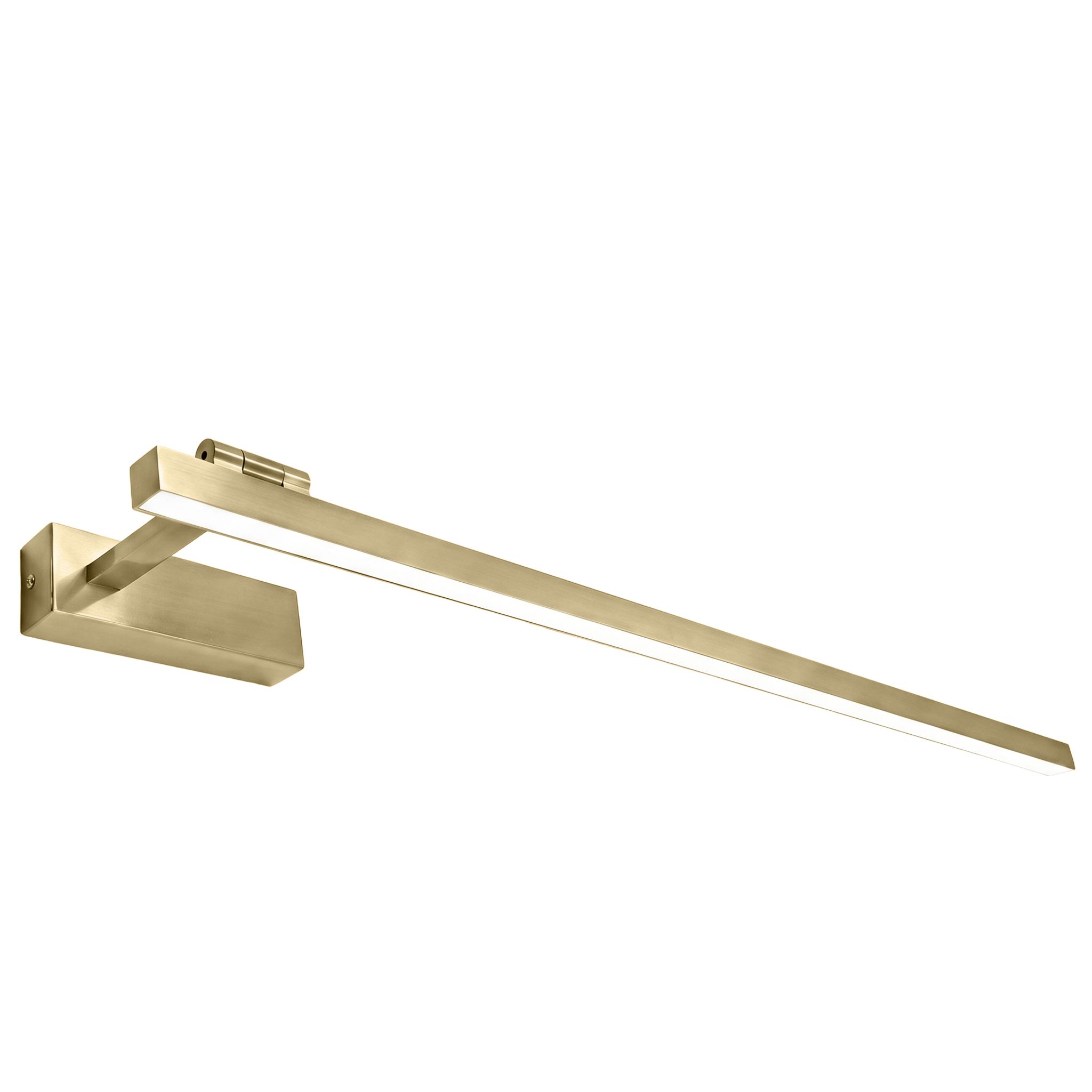 Toolight SWE033-1W 80 cm brúsené zlaté nástenné LED svietidlo nad zrkadlo