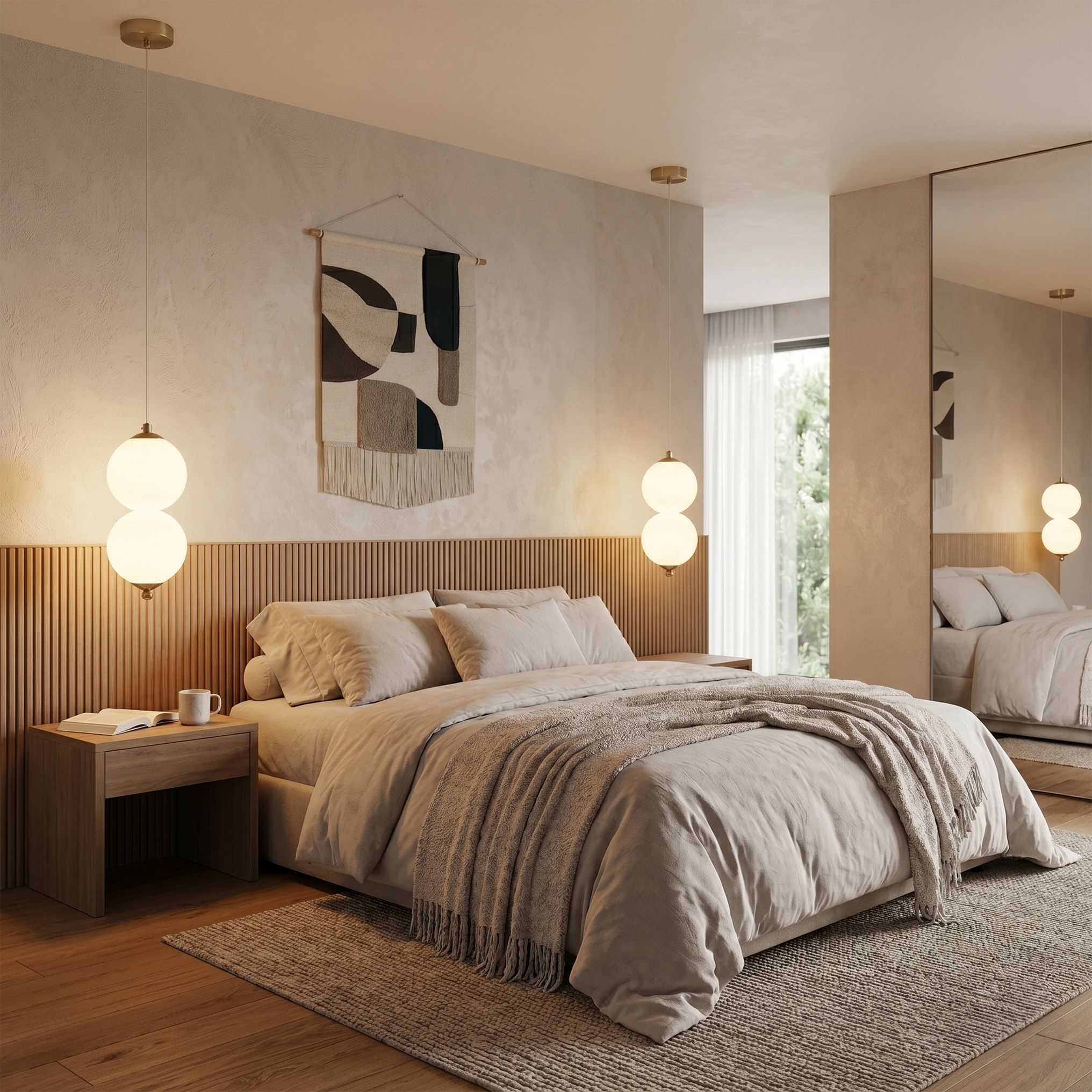 Toolight, LED závesné svietidlo, 10cm, 7W, 3000K, 1000lm, LHJ117-2CP, zlatá matná, OSW-03253