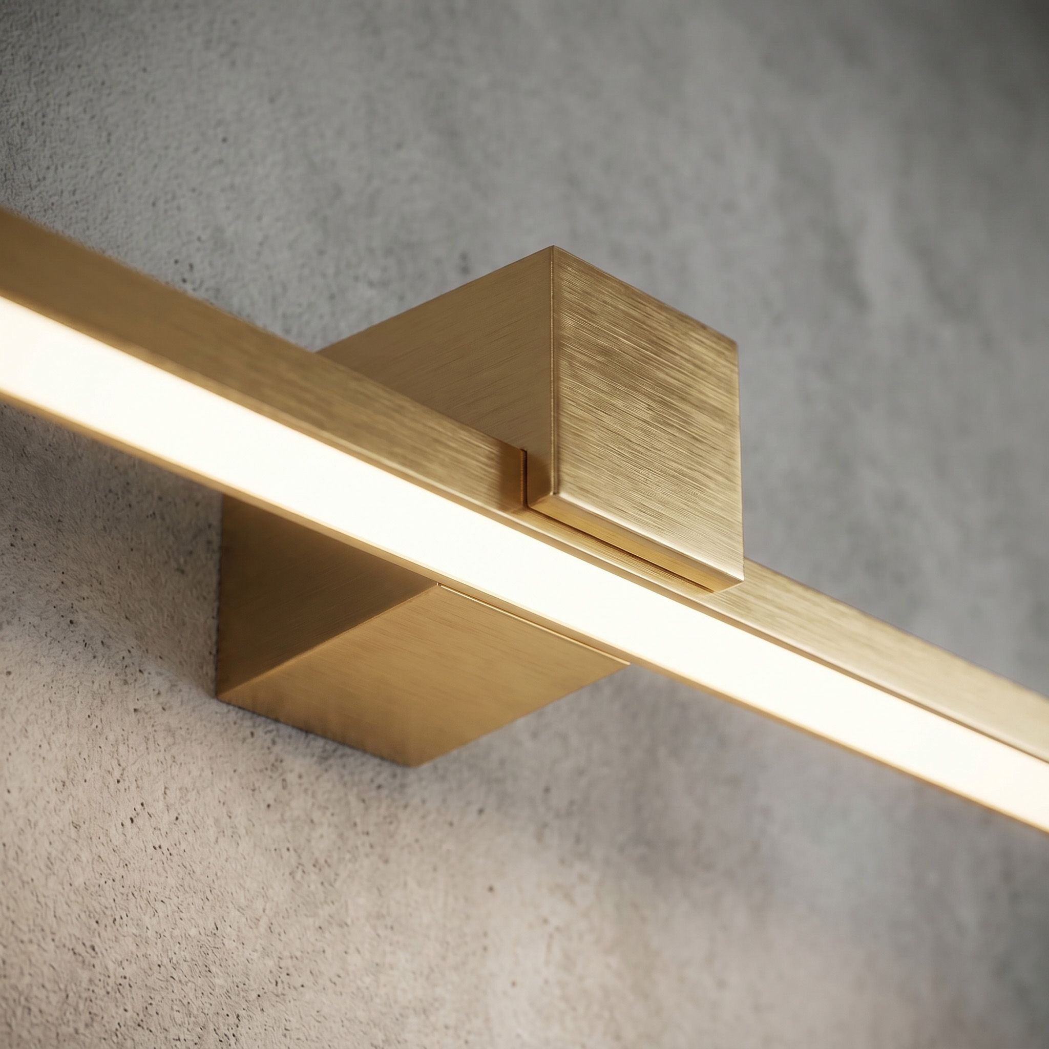 Toolight, LED nástenné svietidlo, 60cm, 12W, 4000K, 1000lm, SWE047-1W, zlatá matná, OSW-20147
