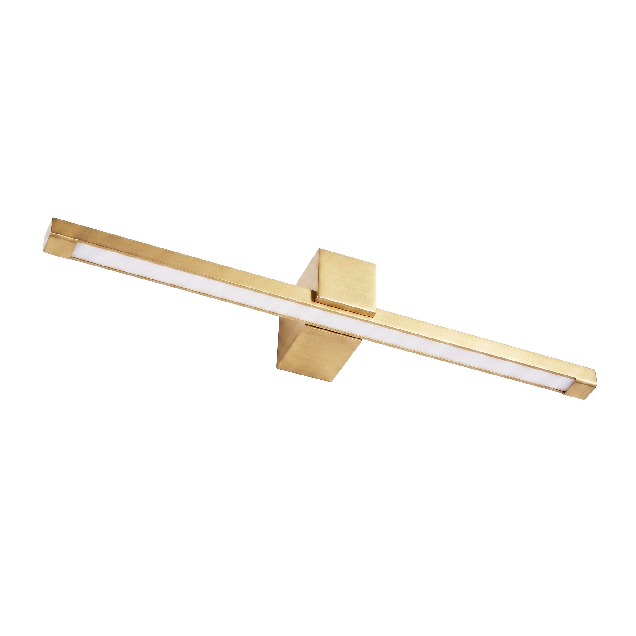 Toolight, LED nástenné svietidlo, 60cm, 12W, 4000K, 1000lm, SWE047-1W, zlatá matná, OSW-20147