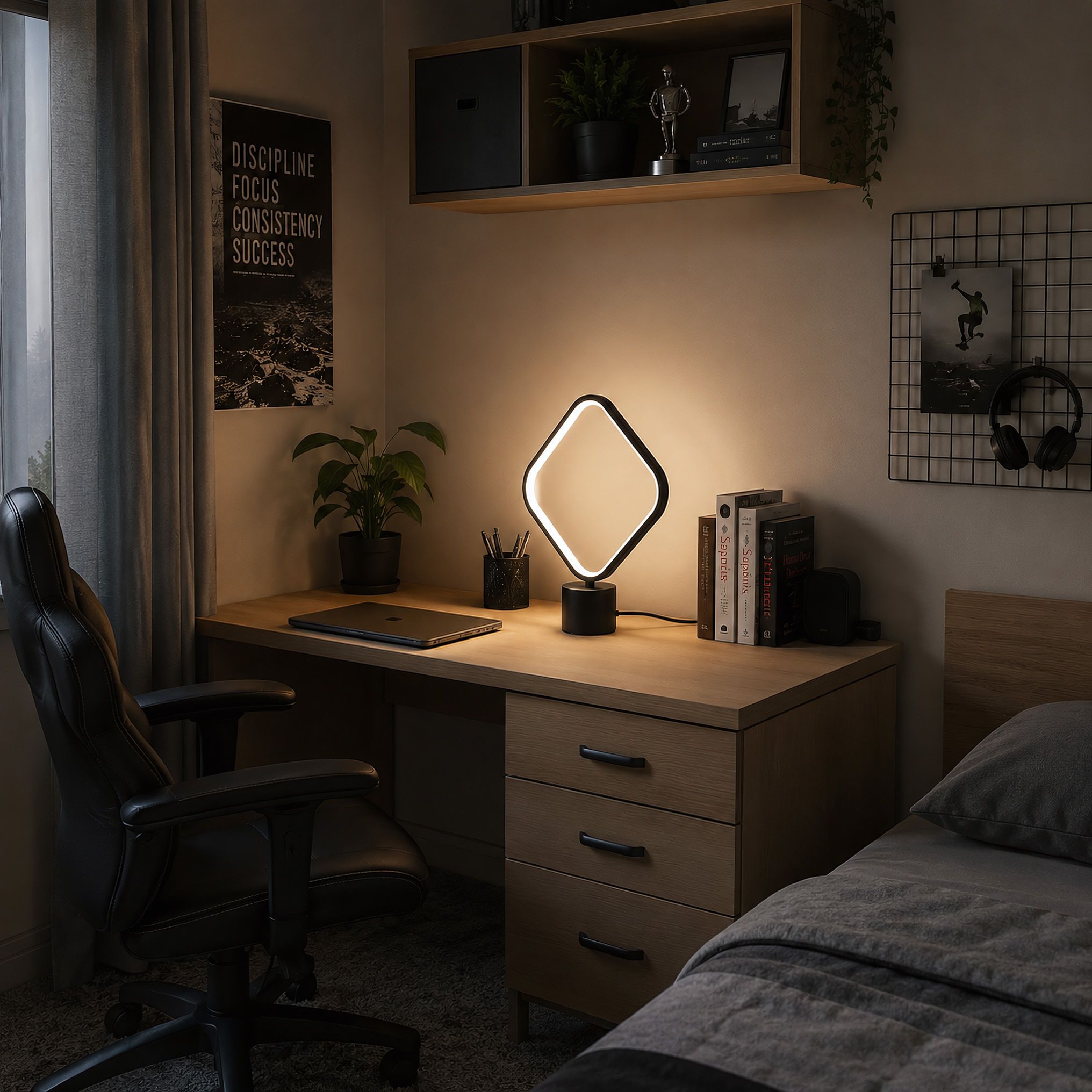 Toolight LHJ124-T — lampička na nočnej skrinke