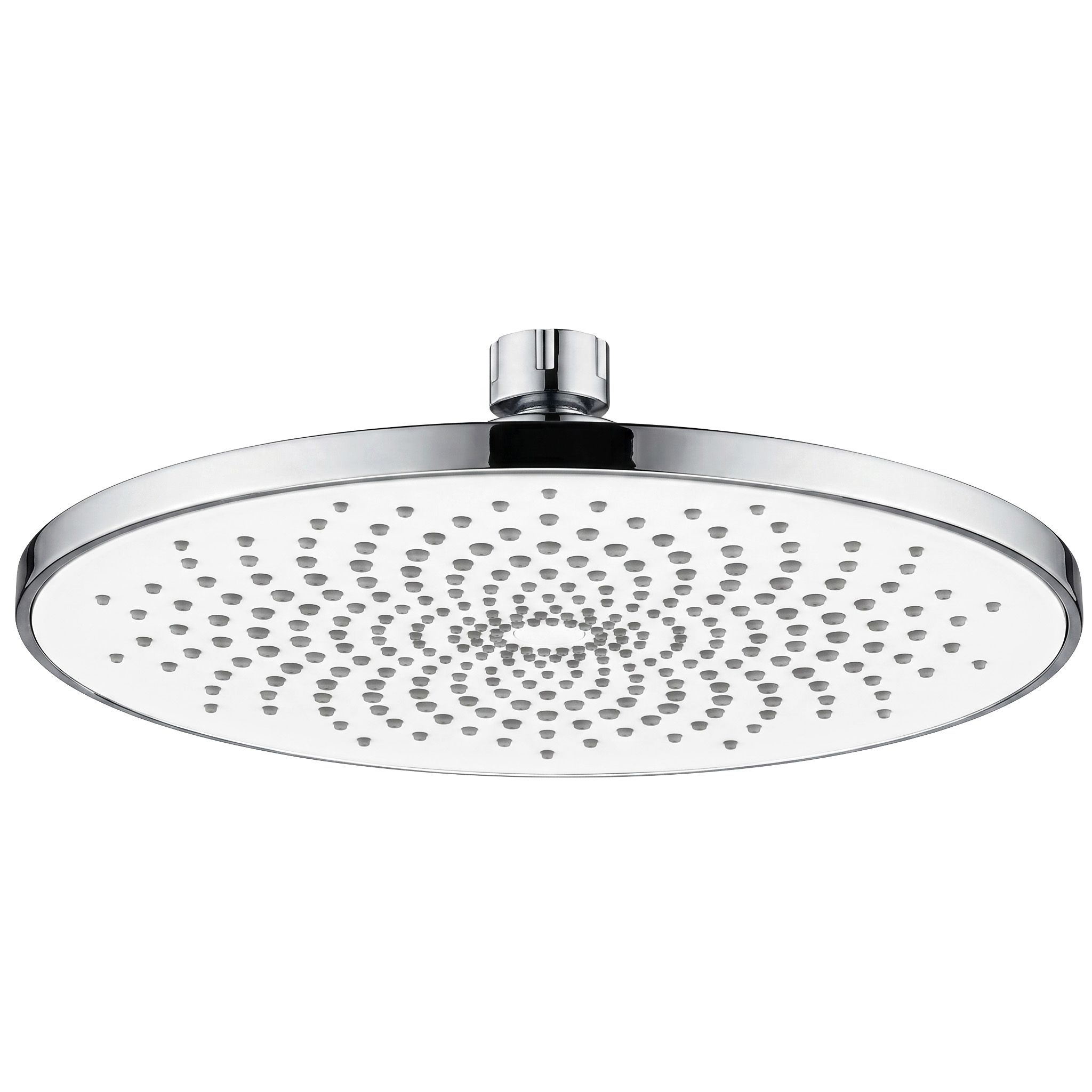 Rea, cap de duș rotund cu efect de ploaie, 225 mm, JS-021, cromat, REA-P0614