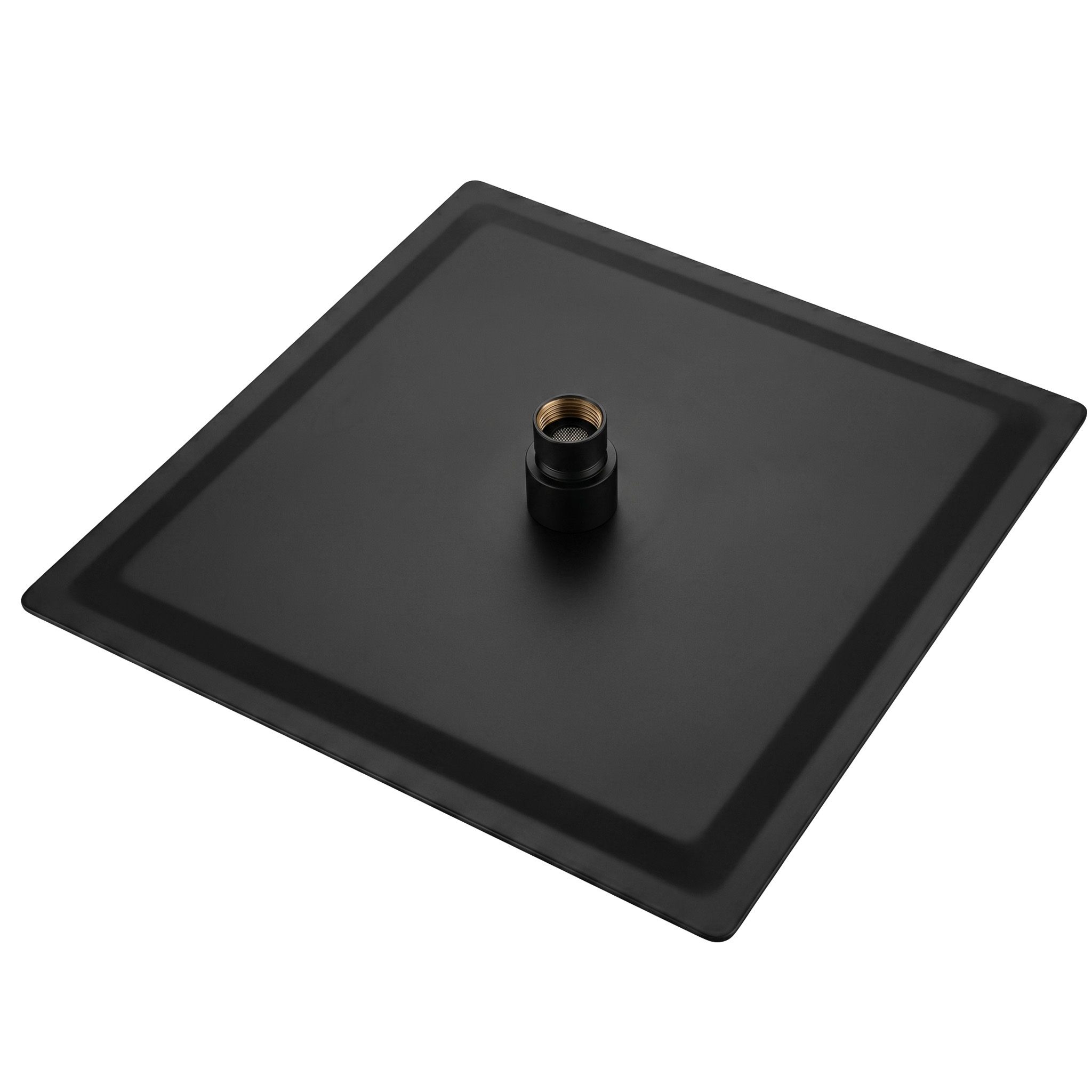Rea, cap de duș pătrat 30x30 cm, oțel inoxidabil, JS-P015B, negru mat, REA-P0613