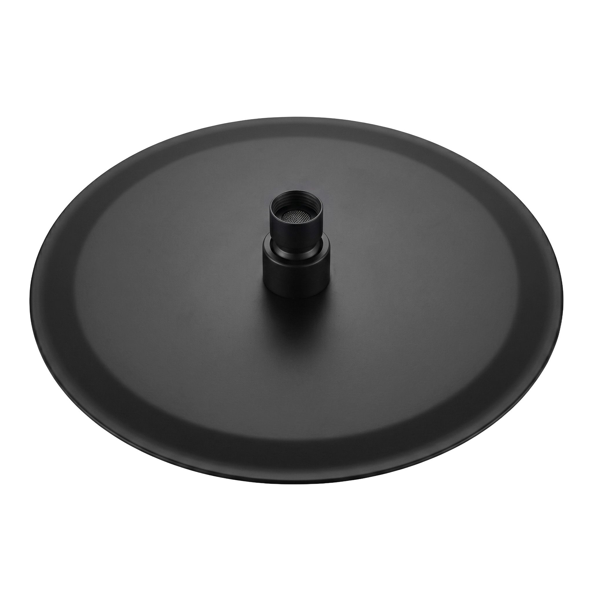 Rea, cap de duș rotund cu efect de ploaie 25 cm, JS-P014B, negru mat, REA-P8601