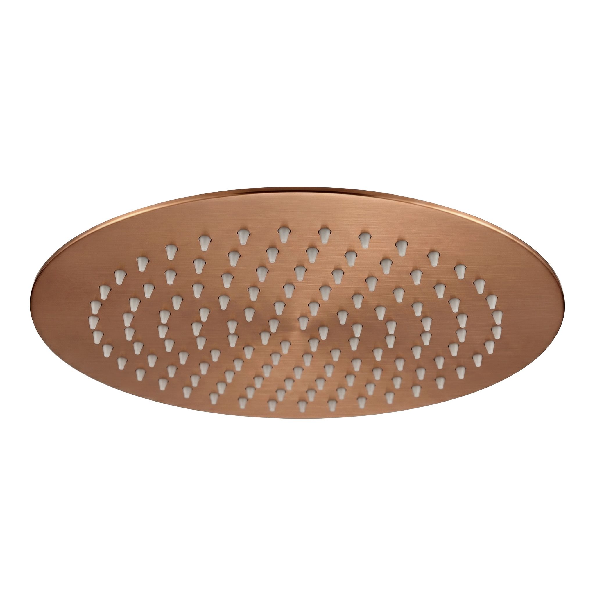 Rea, cap de duș rotund cu efect de ploaie 25 cm, JS-P014BRG, cupru mat, REA-P8602