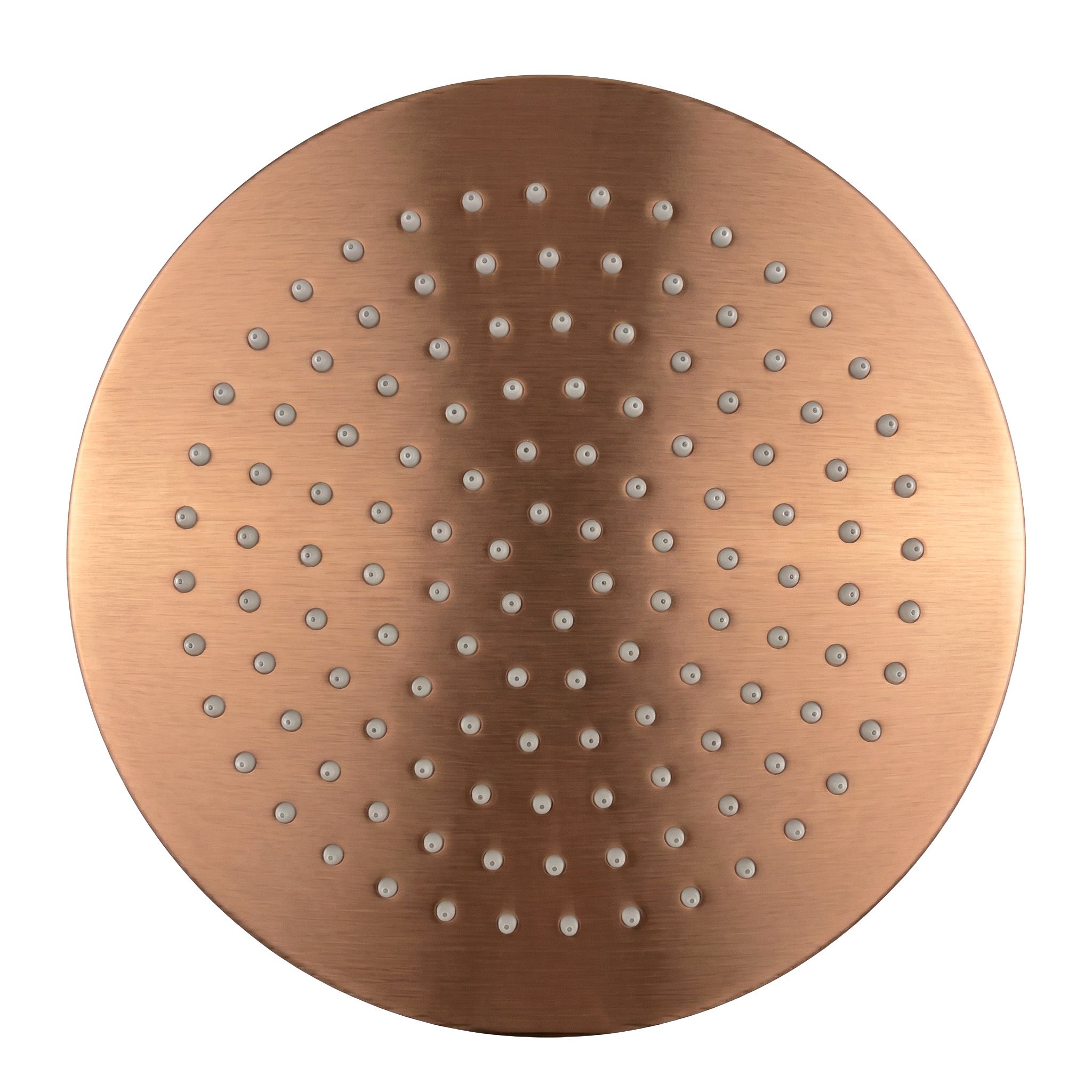 Rea, cap de duș rotund cu efect de ploaie 25 cm, JS-P014BRG, cupru mat, REA-P8602