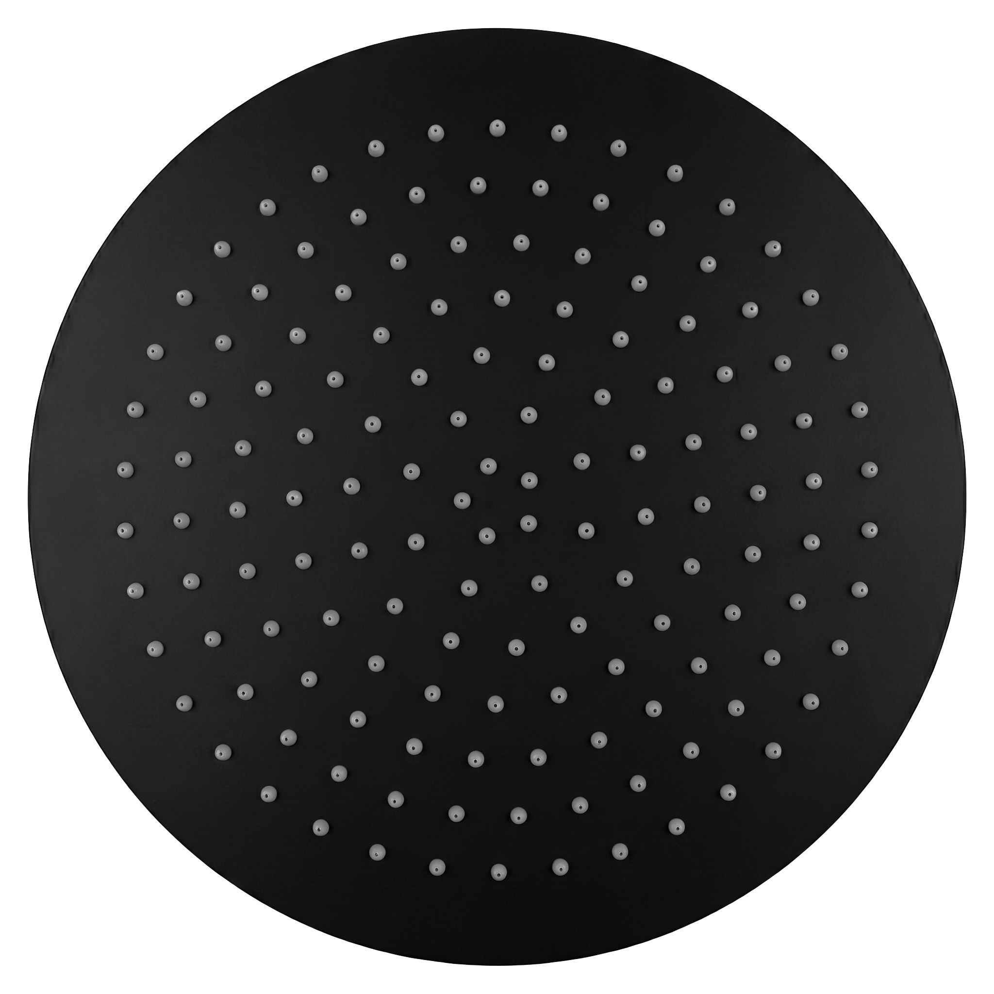 Rea, cap de duș rotund cu efect de ploaie, JS-P014B, 30 cm, negru mat, REA-P8603