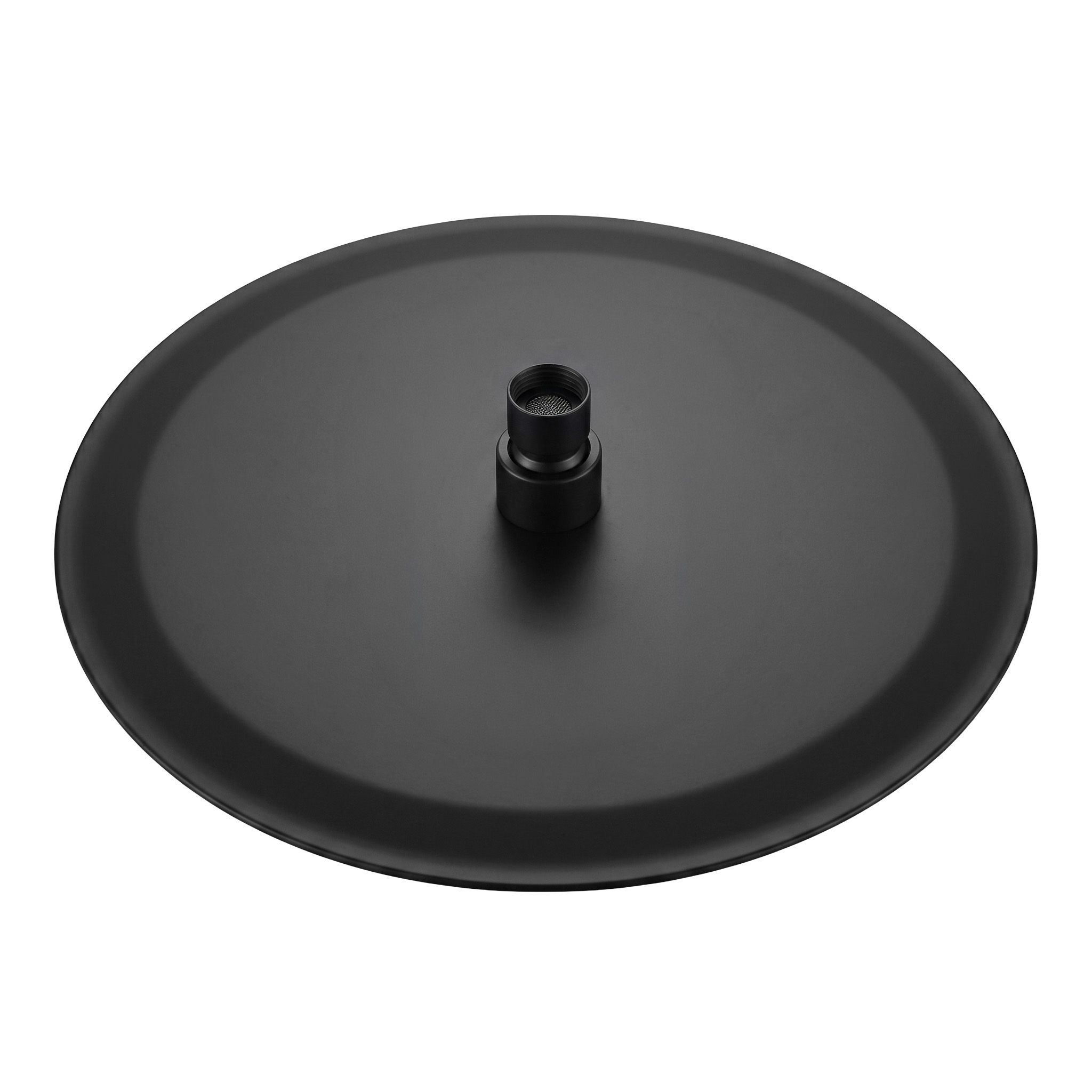 Rea, cap de duș rotund cu efect de ploaie, JS-P014B, 30 cm, negru mat, REA-P8603