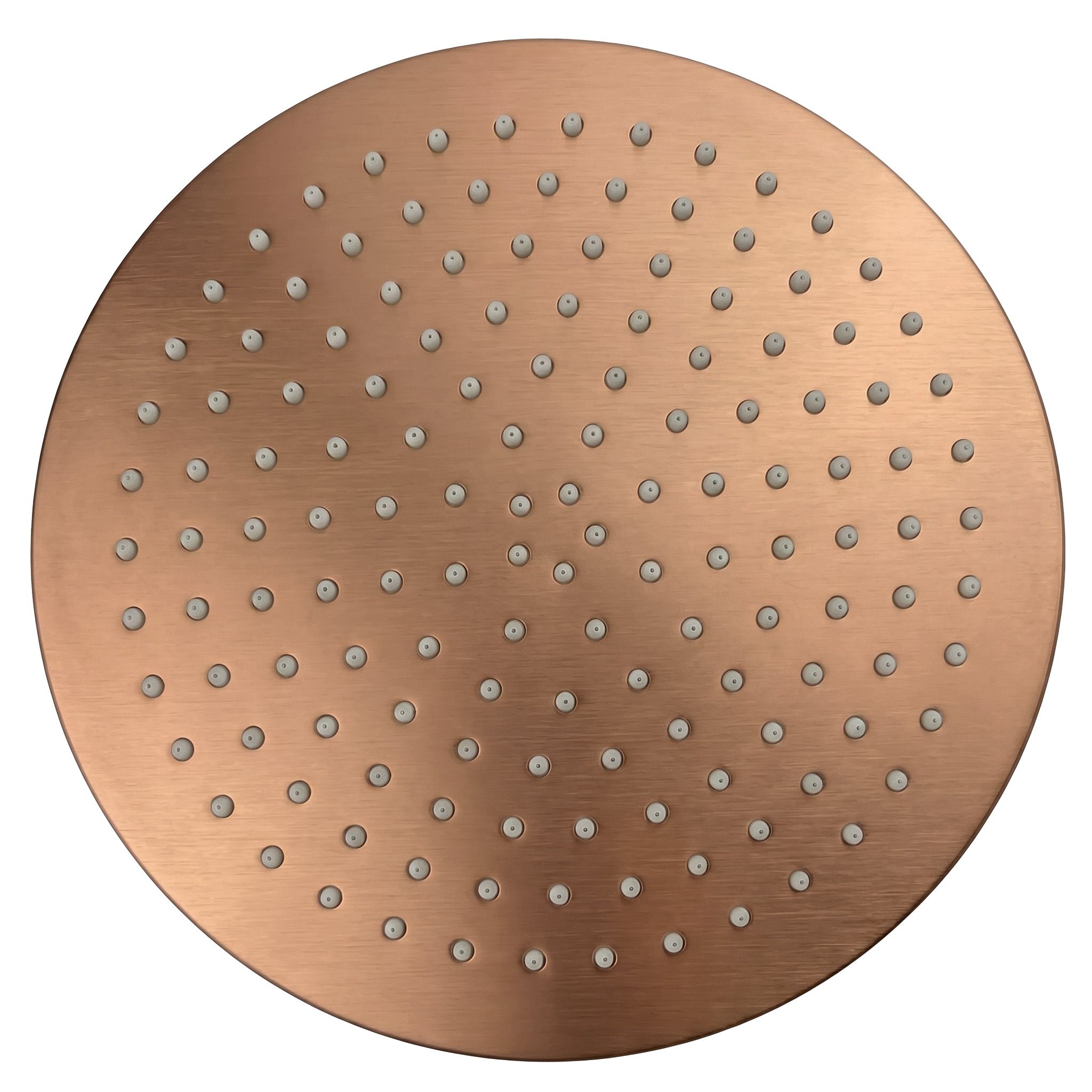 Rea, cap de duș rotund cu efect de ploaie, JS-P014BRG, 30 cm, cupru mat, REA-P8605