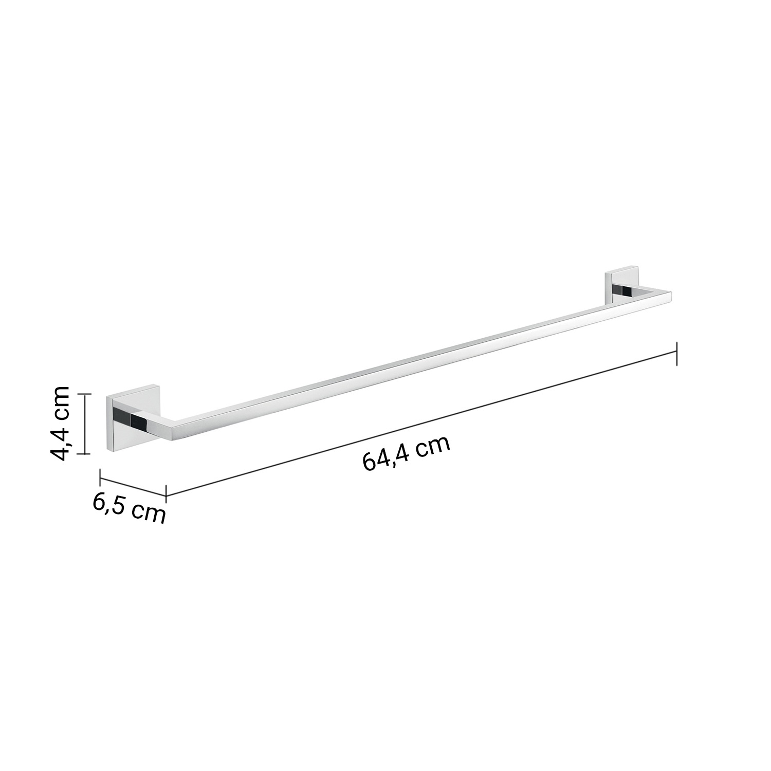 Gedy Elba, držiak uterákov 650mm, chróm, A0216513