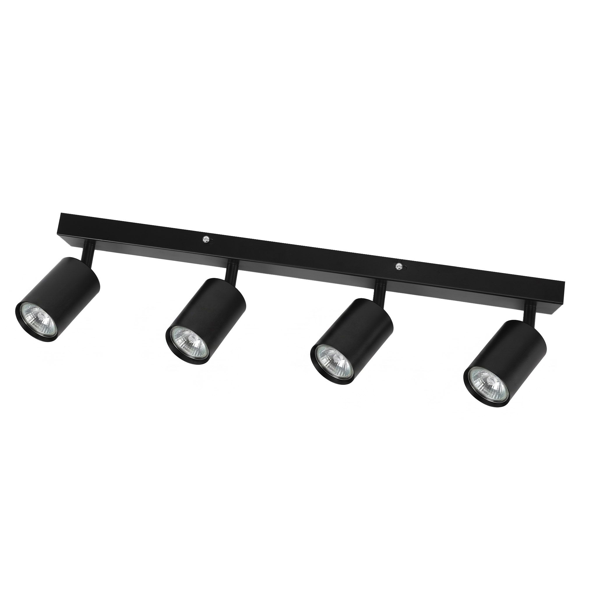 Toolight JNH030-4C, stropné bodové svietidlo, 4× GU10, 55 cm, čierna, OSW-56218