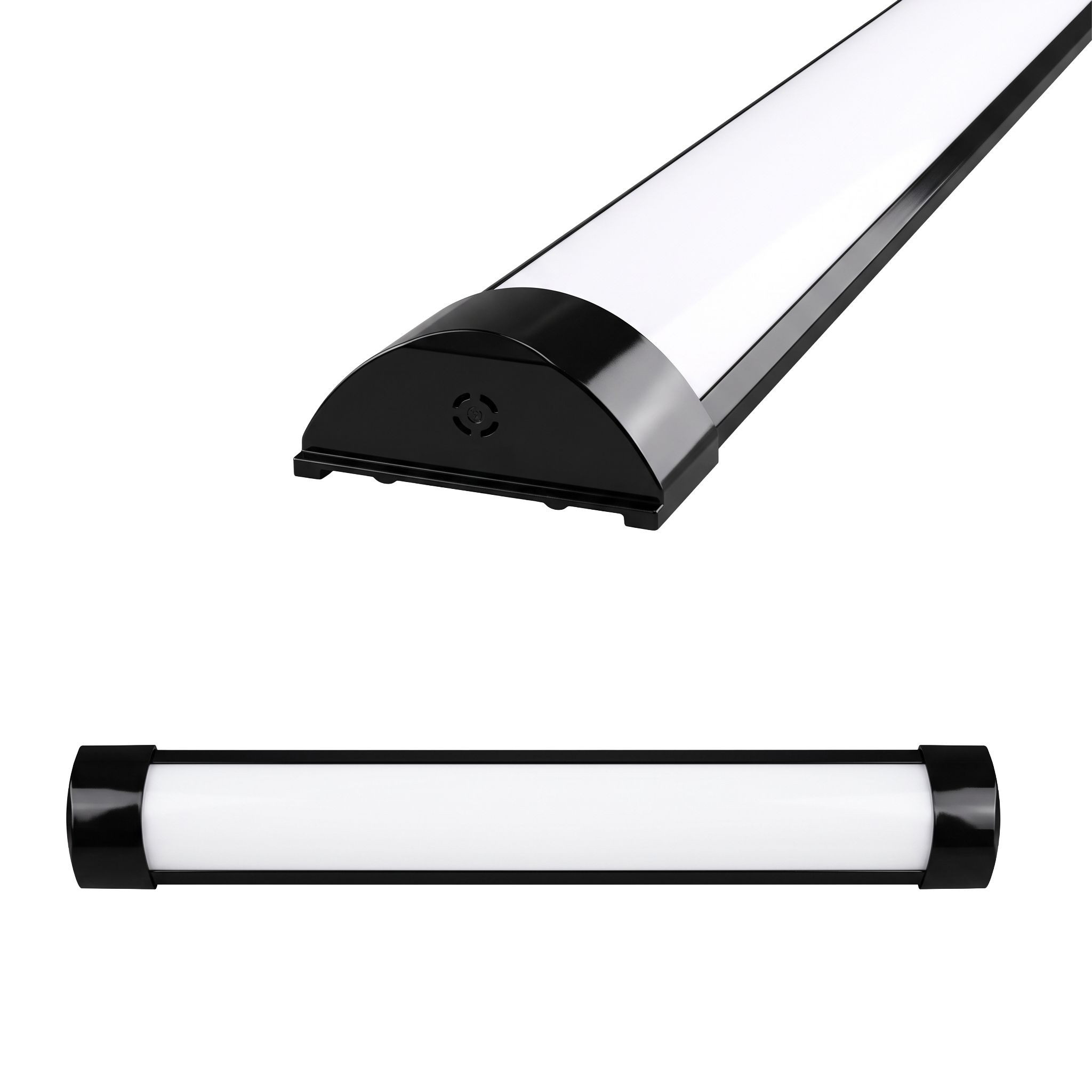 Toolight JNH053-18N, lineárne LED svietidlo 60 cm, 18 W, 4000 K, čierna, OSW-56249