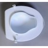 Ridder, WC sedátko zvýšené 10cm, biele, A0071001