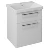 Sapho, THEIA umývadlová skrinka 56,4x70x44,2cm, 2x zásuvka, biela (TH060), TH060-3030