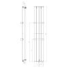 Sapho, COLONNA vykurovacie teleso 298x1800mm, bridlica s texturou, IR144