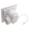 Sapho, TECTO kúpeľňový stropný ventilátor axiálny, 20 W, potrubie 100mm, biela, TC201