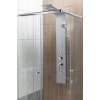 Aqualine, TUSA sprchový panel s batériou, 1400 mm, hliník, SL680