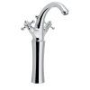 Reitano Rubinetteria, ANTEA stojánkova umývadlová batéria vysoká s výpusťou, výška 300mm, chrómová, 3271L