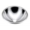 Sapho, Zápustné umývadielko nerezové, priemer 355 mm, 13029.B