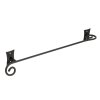 Sapho, REBECCA držiak uterákov 450x61mm, čierna, CC420