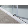 Gelco, VOLCANO BLACK sprchové dvere 1500 mm, číre sklo, GV1415