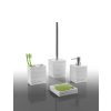 Gedy, QUADROTTO WC kefa na postavenie, tortora, QU3366