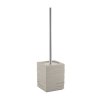 Gedy, QUADROTTO WC kefa na postavenie, tortora, QU3366