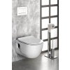 Sapho, BRILLA závesná WC misa s bidet. spŕškou, Rimless, 36,5x53 cm, biela, 100612