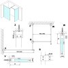 Gelco, VARIO dymové sklo 1400x2000mm, GX1314