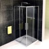 Polysan, ALTIS LINE BLACK obdĺžniková sprchová zástena 1100x800 mm, L/P varianta, AL3912BAL5912B
