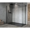 Gelco, VARIO CHROME jednodielna sprchová zástena na inštaláciu k stene, dymové sklo, 700 mm, GX1370GX1010