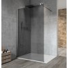 Gelco, VARIO CHROME jednodielna sprchová zástena na inštaláciu k stene, dymové sklo, 700 mm, GX1370GX1010
