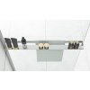 Rea Evo, závesná polica pre sprchové zásteny typu Walk-in max. šírka 120 cm, chrómová, HOM-08945
