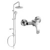 Mexen Carl sprchový set s dažďovou sprchou a sprchovou batériou Fabia, chrómová, 746540240-00