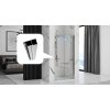 Rea - MOLIER magnetický profil pre sprchové dvere 190cm, chróm, REA-K3261