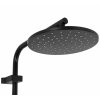 REA - Santos sprchový set s batériou 150mm,  čierna, REA-P8803