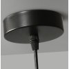 Toolight - stropná sklenená lampa G9 25W APP1026-1CP, čierna, OSW-09484