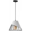Toolight - závesná stropná zrkadlová lampa E27 60W APP228-1CP, čierna-biela, OSW-00888