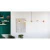 Toolight - LED závesné svietidlo APP929-5CP, zlatá, OSW-07008