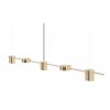 Toolight - LED závesné svietidlo APP929-5CP, zlatá, OSW-07008