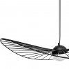 Toolight - LED stropné lamelové svietidlo 80cm APP210-3CPR, čierna, OSW-08476