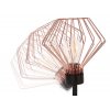 Toolight - Stropná lampa typu reflektor 392195, čierna-ružové zlato, OSW-08561