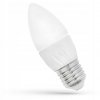 Toolight - Teplá LED žiarovka E-27 230V 6W 480lm Sviečka 13061, OSW-01019