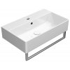 Sapho, KUBE X keramické umývadlo 60x37 cm, biela ExtraGlaze, 9454111