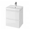 Cersanit Moduo, závesná skrinka pod umývadlo 50cm, biela, S929-012