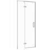 Cersanit Larga, krídlové dvere do otvoru 90x195cm, ľavé prevedenie, 6mm číre sklo, chrómový profil, S932-120