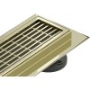 Mexen Flat M33 nerezový sprchový žľab 70 cm, zlatá, 1533070-15